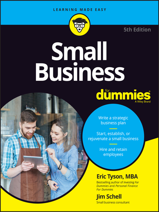 Title details for Small Business For Dummies by Eric Tyson - Available